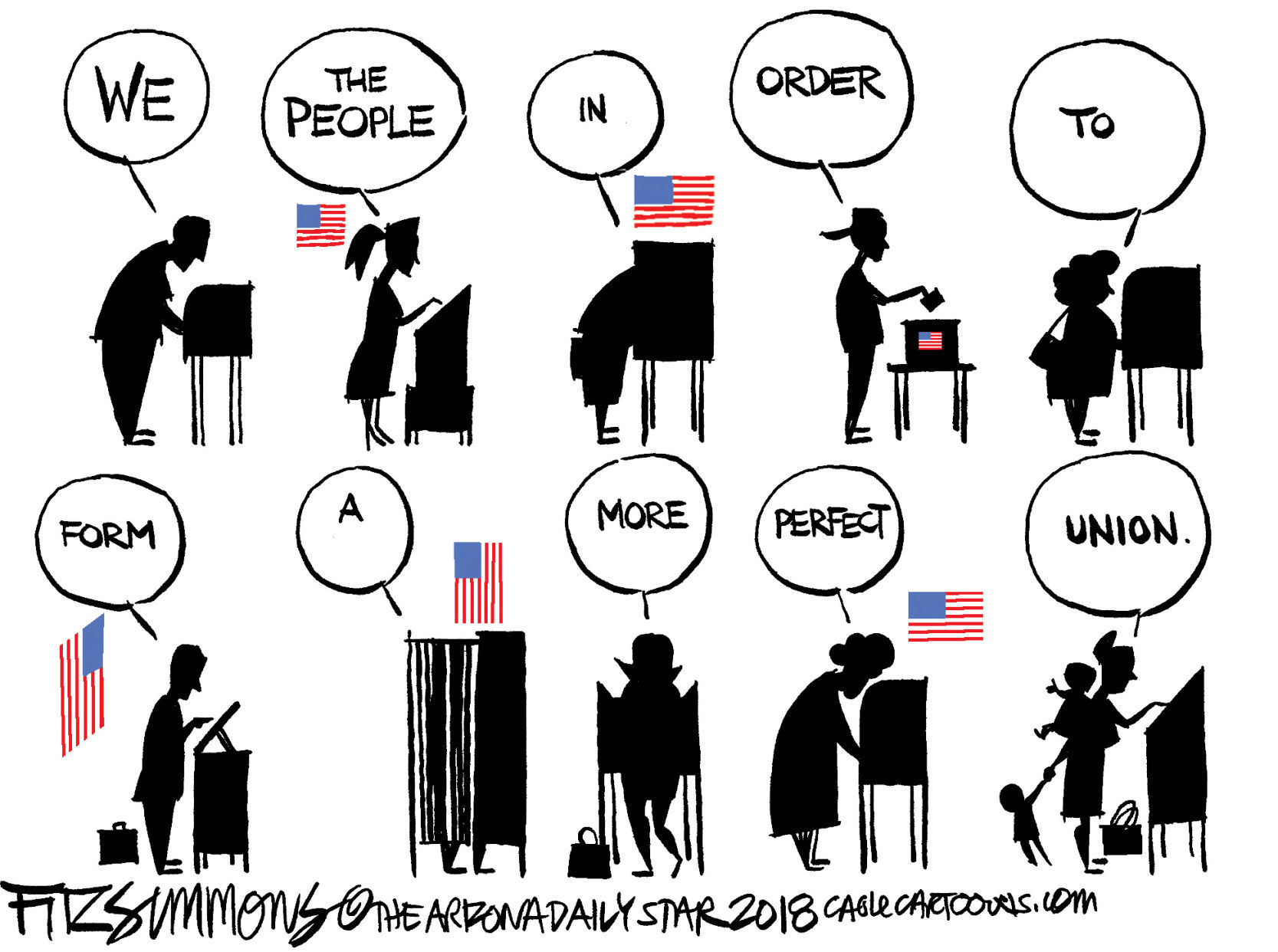 Daily Fitz Cartoon: Vote